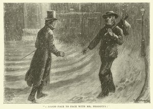 Illustrasjon for David Copperfield av Frederick L. Bernard