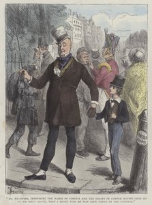 Illustrasjon for David Copperfield av Frederick L. Bernard