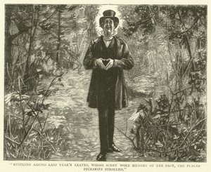 Illustrasjon for Martin Chuzzlewit av Frederick L. Bernard