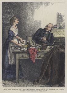 Illustrasjon for Martin Chuzzlewit av Frederick L. Bernard