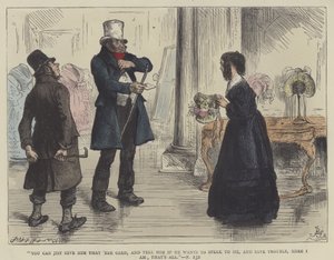 Illustrasjon for Nicholas Nickleby av Frederick L. Bernard