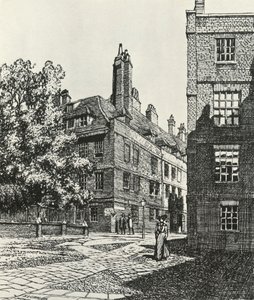 Cliffords Inn i London, 1903, 1934.