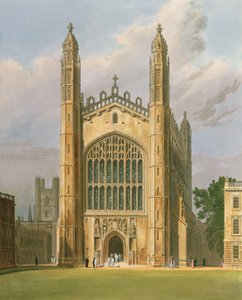 Cambridge: Kings College fra "History of Cambridge", Vol.1