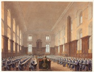 Skriveskole, Christ#39;s Hospital av Frederick Mackenzie