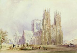 York Minster: utsikt mot nordvest