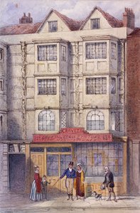 Aldersgate Street, London, c1850