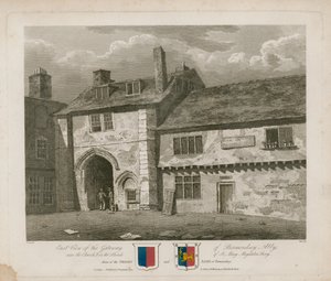Porten til Bermondsey Abbey av Frederick Nash