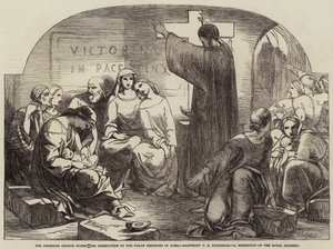 Den kristne kirke under forfølgelsen av de hedenske keisere i Roma av Frederick Richard Pickersgill