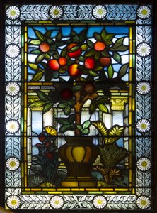 London, Thomas Goode Showroom, South Audley Street, GE Cooke, tilskrevet Frederick Vincent Hart (1843-1914), Fruiting Shrub, 1876