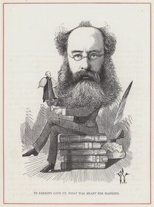 Anthony Trollope, romanforfatter av Frederick Waddy