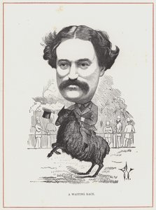 Edmund Yates av Frederick Waddy