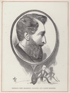 Lord Lytton av Frederick Waddy