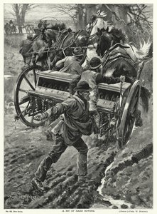 Litt hard såing (litho) av Frederick William (after) Burton