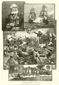 Flåtens far, admiral Sir Provo Wallis (gravering)
