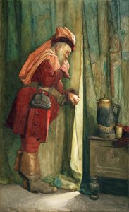 Falstaff "Jeg vil unnslippe meg bak Arras" av Frederick William Davis