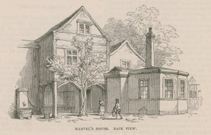 Andrew Marvels hus, Highgate av Frederick William Fairholt