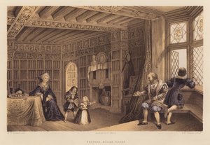 Feering House, Essex (akvatint) av Frederick William Fairholt