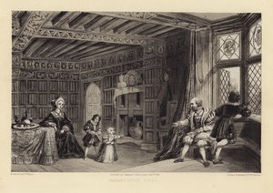 Feering House, Essex (lithotint)