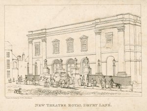 New Theatre Royal, Drury Lane, London av Frederick Wilton Litchfield Stockdale