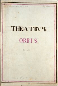Forside til atlaset Theatrum Orbis (etsing av Frederick de Wit