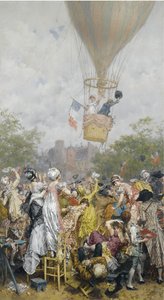 Ballongoppstigning av Frederik Hendrik Kaemmerer