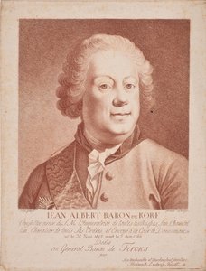 Portrett av baron Johann Albrecht von Korff 1697-1766, midten av det 18. århundre.