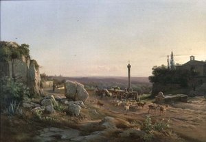 Nær brønnen, Tivoli, nær Roma av Frederik Rohde