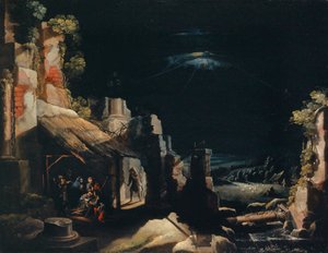 Hyrdenes tilbedelse av Frederik Valckenborch
