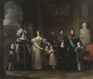 Bernadotte-familien (monarkiet i Sverige og Norge): Oscar I (1799-1859), Desiree Clary (1777-1860), Josephine de Leuchtenberg (1807-1867), Charles XV (1826-1872), Oscar II (1829-1907) , Charles XIV Jean (1763-1844), prins Gustave (1827-1852) og prins