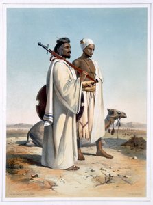 Die Ababda, Nomaden der östlichen Thebais-Wüste, 1848