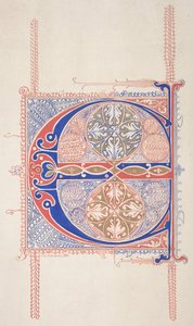 Opplyst initial C, 1830-62.