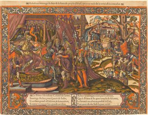 Holofernes forhører Achior
