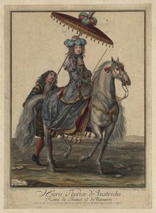 Maria Theresa av Spania 1638-1683, dronningkonsort av Frankrike og Navarra, 1682