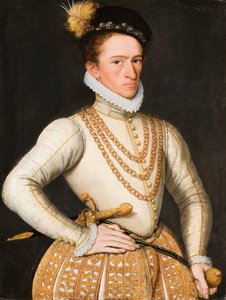 Portrett av en ukjent fransk adelsmann, 1560