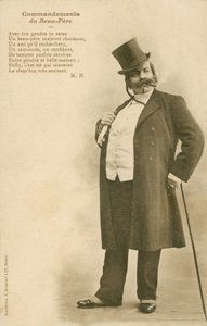 En stefars regler (s/hvitt-bilde) av French Photographer