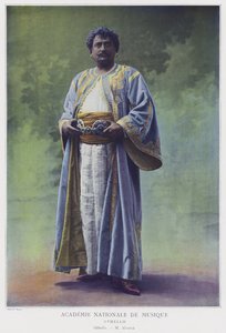 Albert Alvarez i tittelrollen i Othello (farget bilde)