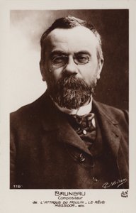 Alfred Bruneau , fransk komponist (1857-1934) av French Photographer