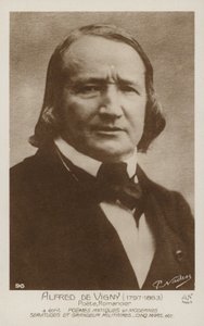 Alfred de Vigny (1797-1863), fransk poet og romanforfatter av French Photographer