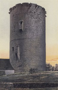 Alluyes, Keep of the old castle, Cote O av French Photographer