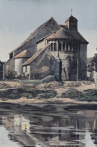 Ardentes, kirke, Cote S av French Photographer