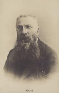 Auguste Rodin , fransk billedhugger av French Photographer
