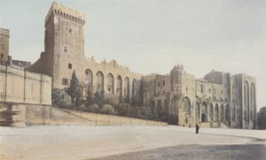 Avignon, pavenes slott, Ensemble N O av French Photographer