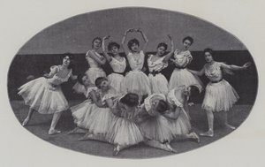 Ballettkurs (s/hvitt bilde) av French Photographer