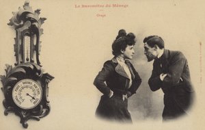 Barometer for et forhold, storm av French Photographer