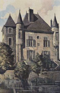 Bellegarde, Gamle slottet av French Photographer