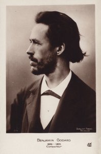 Benjamin Godard , fransk fiolinist og romantisk komponist (1849–1895) av French Photographer