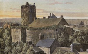 Bricquebec, Castle, Keep og festningsverk av French Photographer