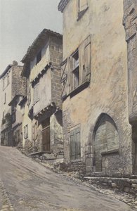 Bruniquel, Main Street av French Photographer