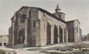 Bussieres-Badil, kirke, Sammen S O av French Photographer