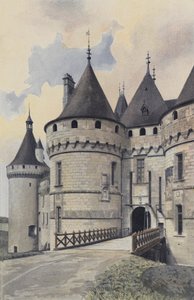Chaumont-sur-Loire, Inngang til slottet av French Photographer